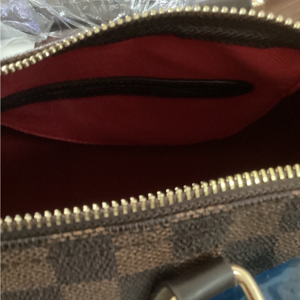Checkered Brown Tote Bag - Picture 12 of 17